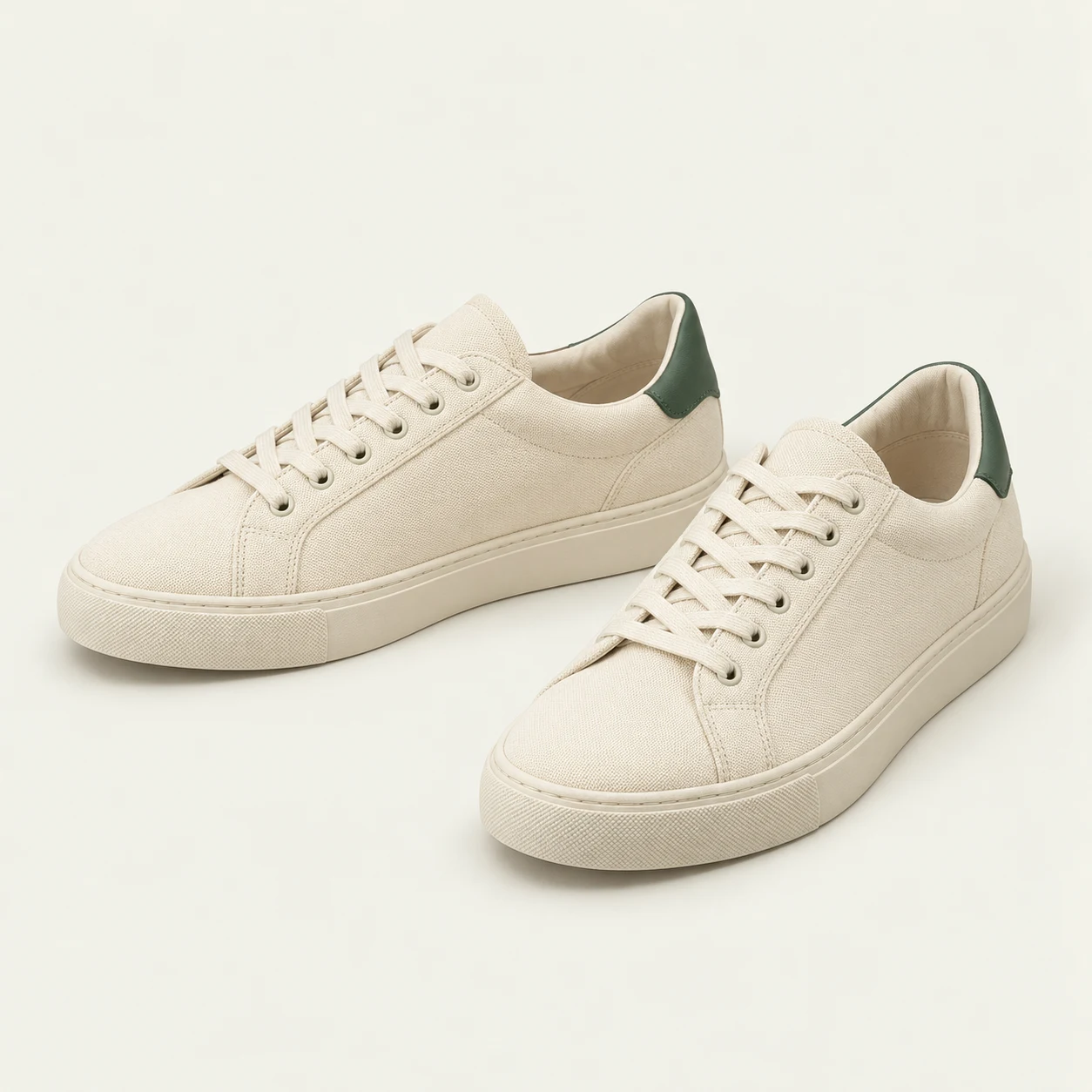 Canvas Low Trainer Pair