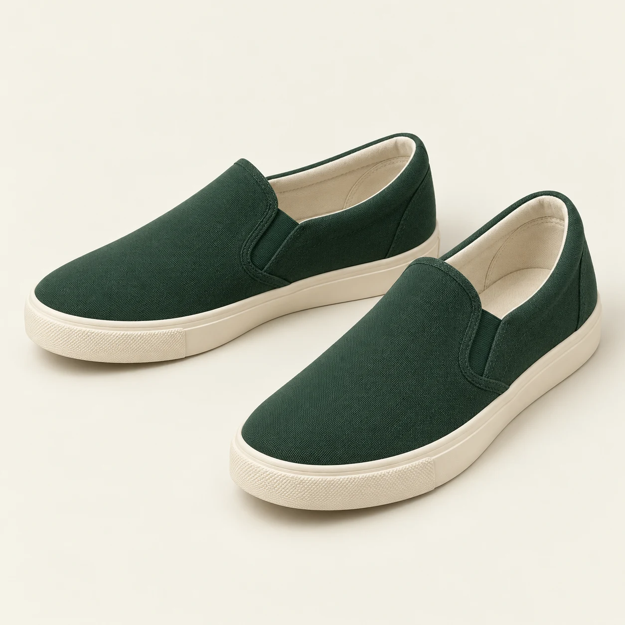 Canvas Slip-On Pair